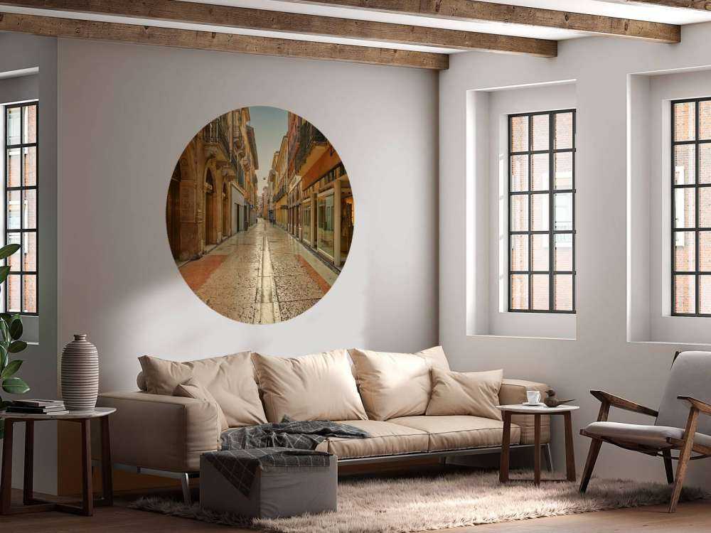 Calle comercial en Italia