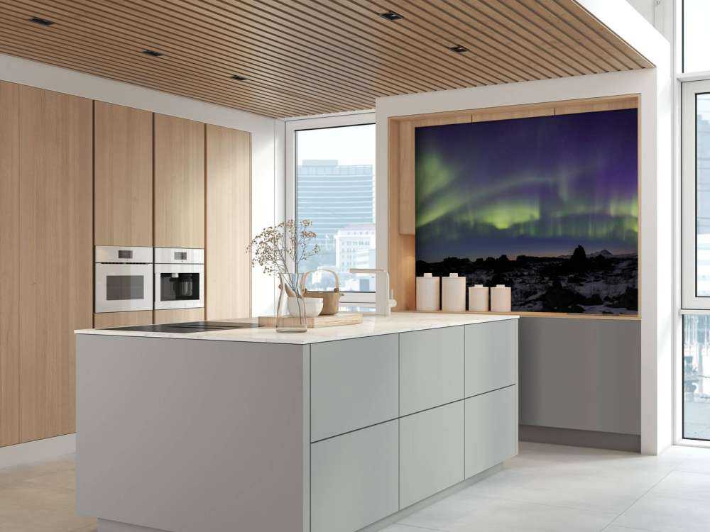 La hermosa aurora boreal