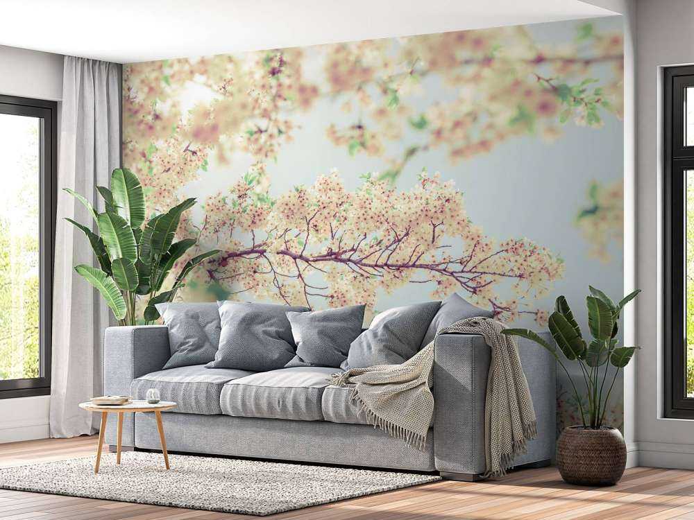 Flores con aspecto vintage