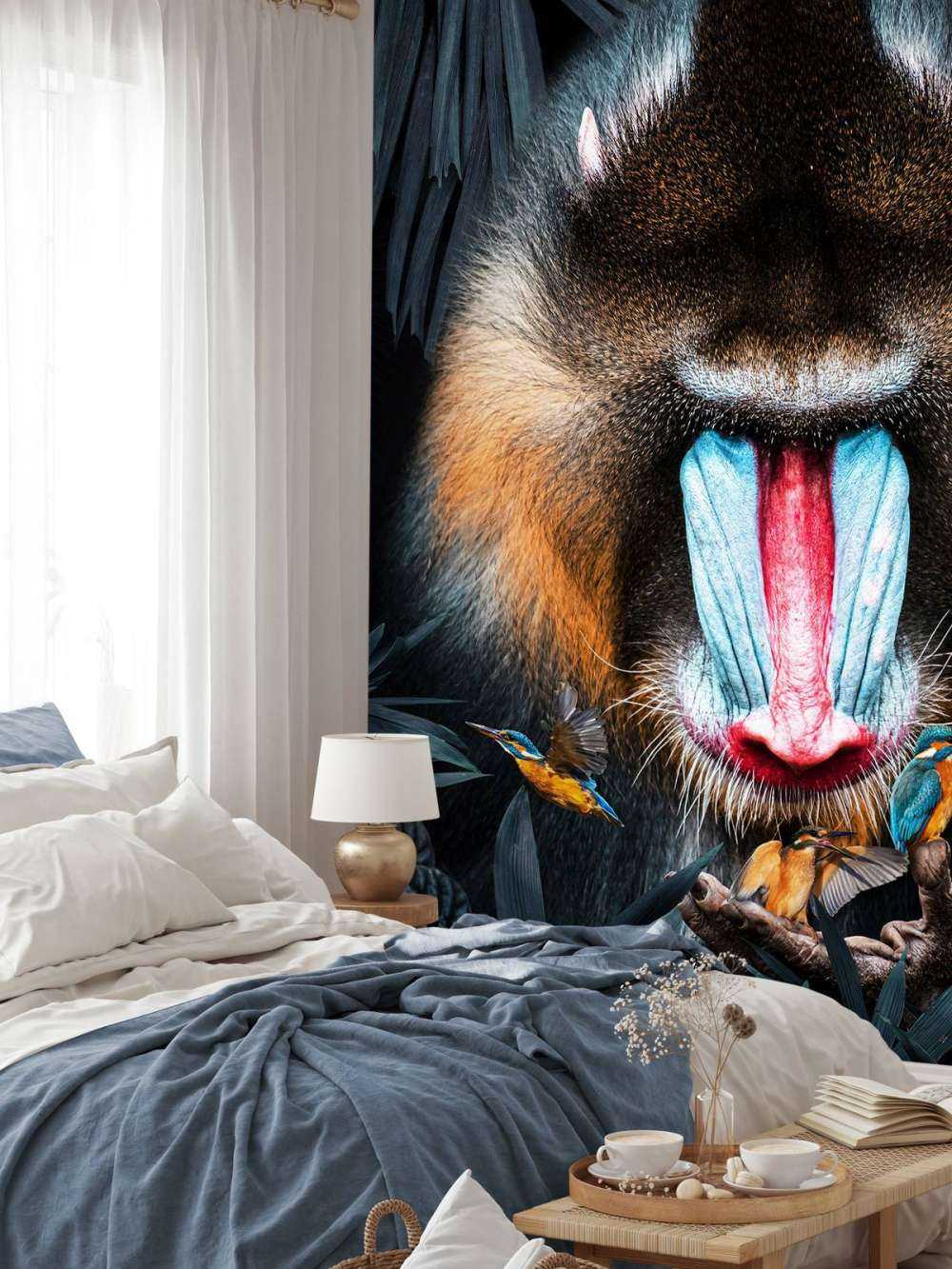 Mandrill Retrato