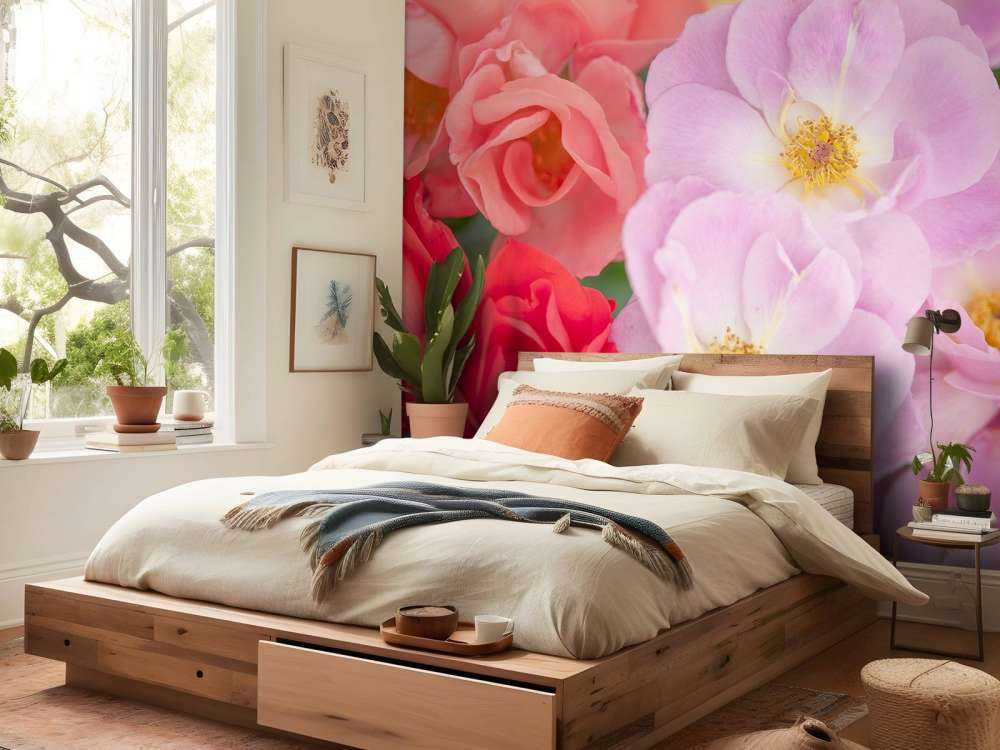 Flores de colores