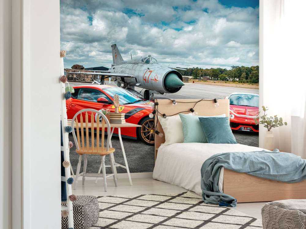 Exclusivos Ferrari y Mig-21