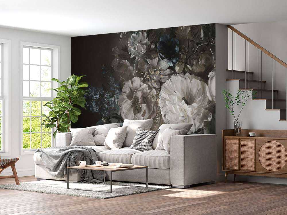 Ramo con lila blanca