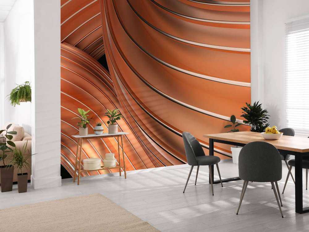 Fondo 3d dorado