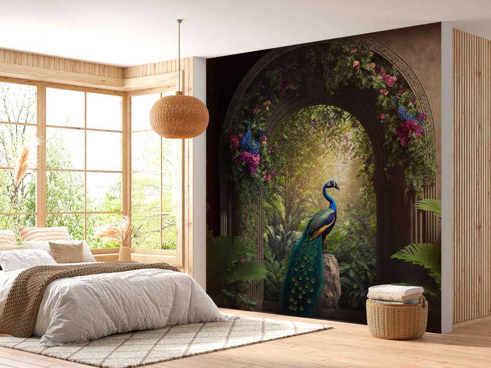 Pavo Real en Arco Encantado