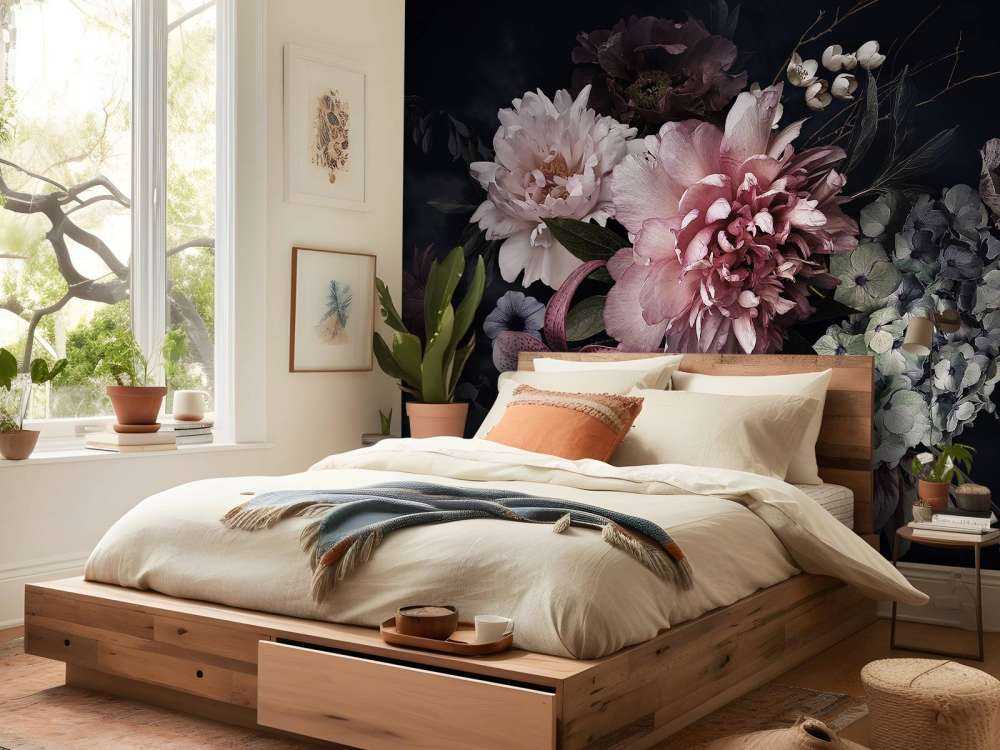 Ramo de flores vintage
