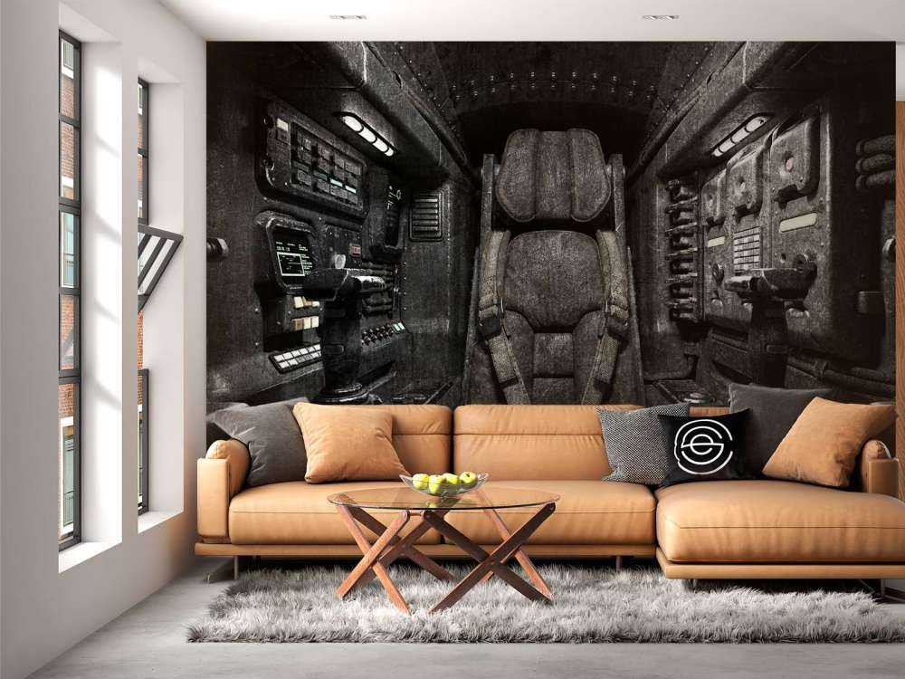 Silla en la nave espacial