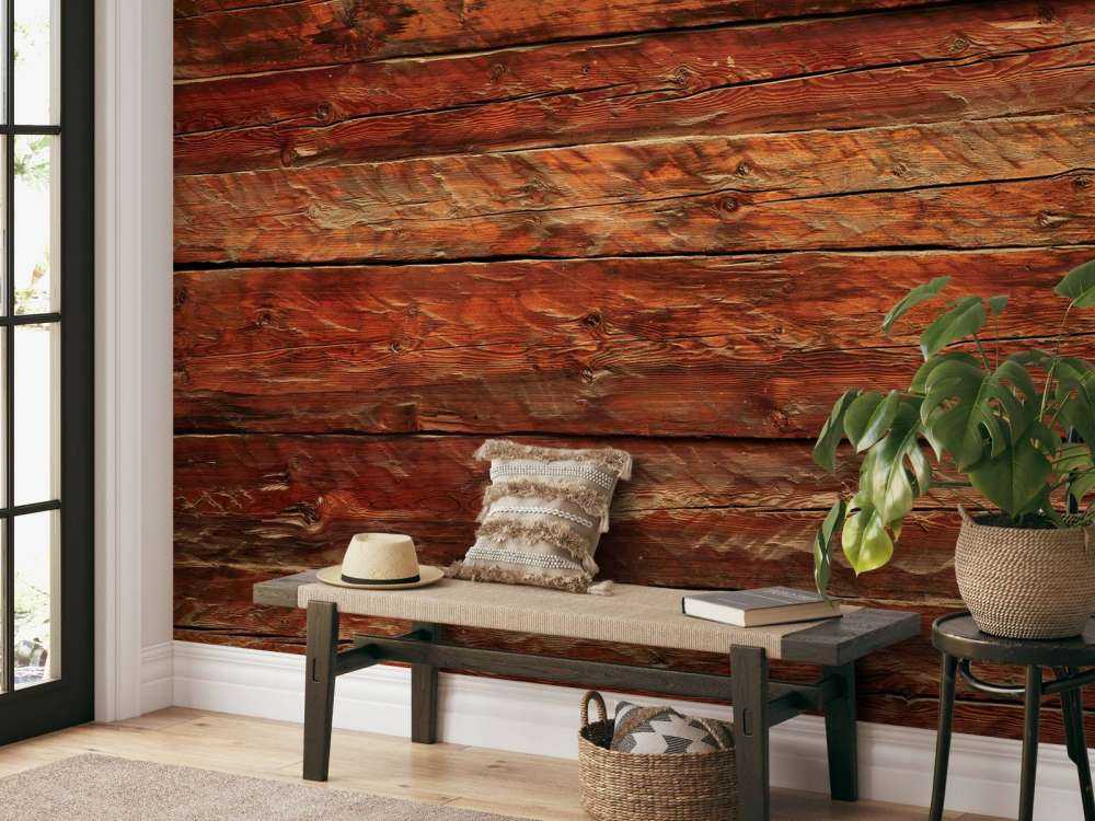 Madera con estructura rugosa