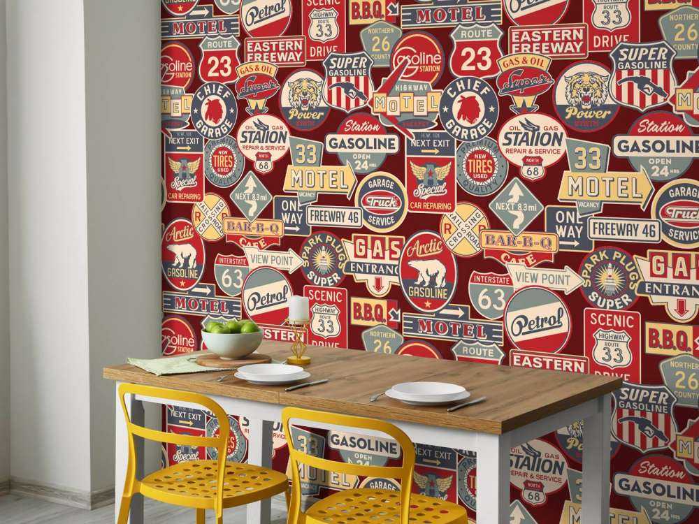 Carteles publicitarios americanos
