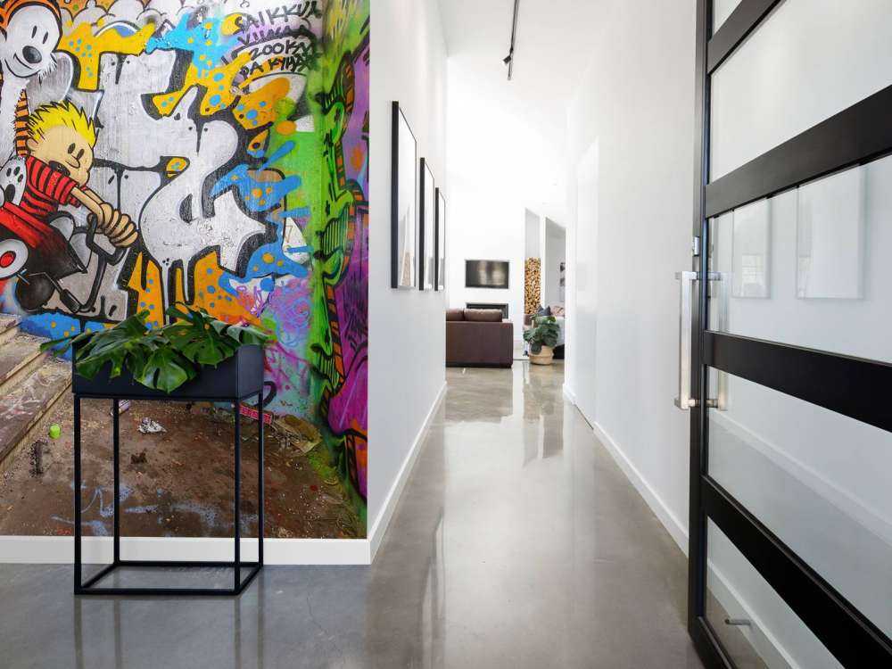 Grafitis con escaleras