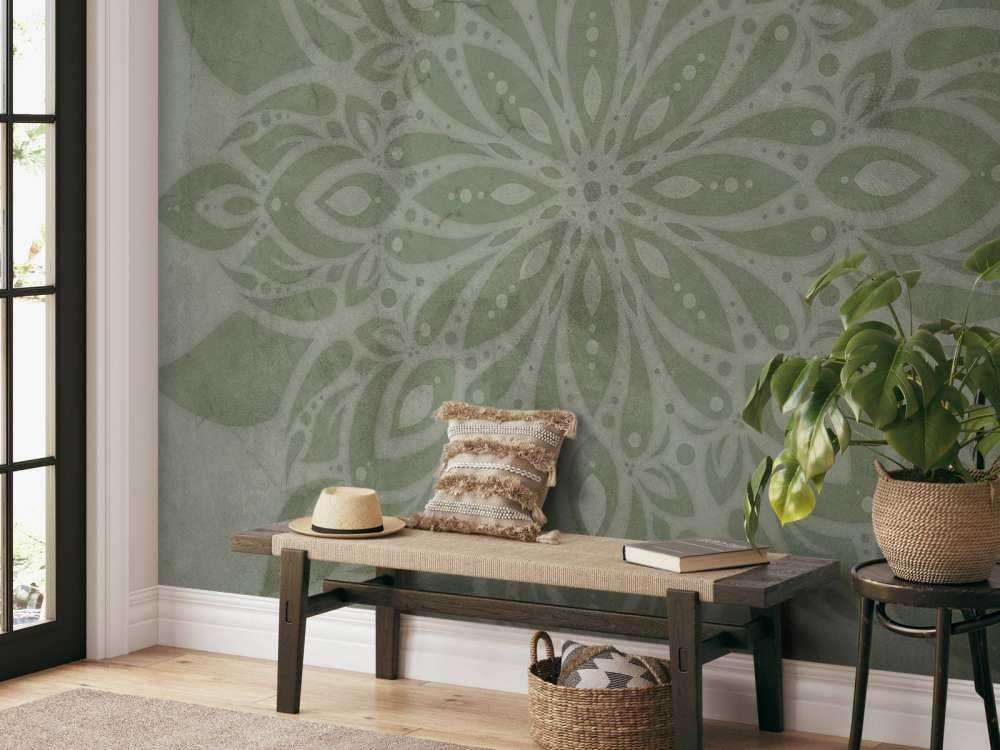 Mandala Vintage Verde