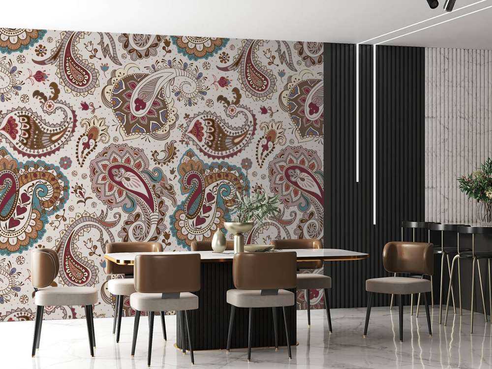 Fondo de flores de colores