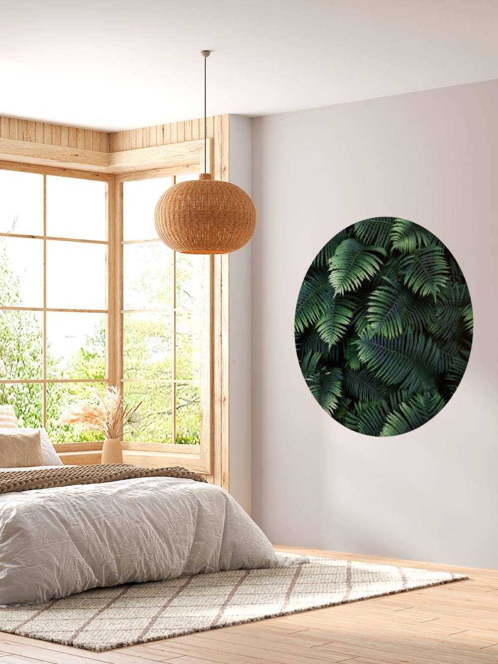 Hojas de palmera grandes