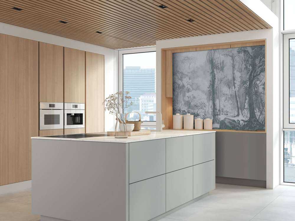 Bosque tropical - azul