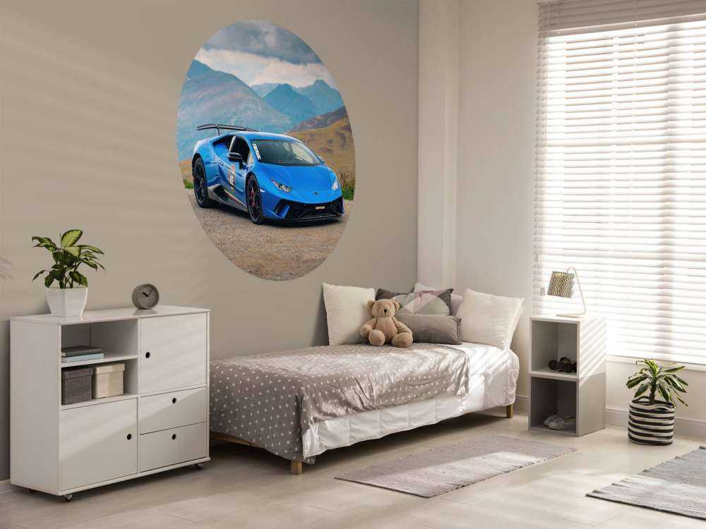 Lamborghini Huracán STO en las montañas