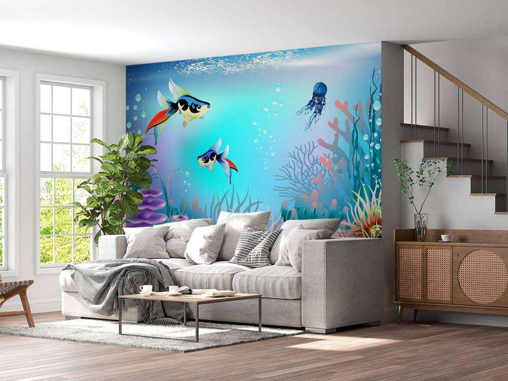 Peces en el mar