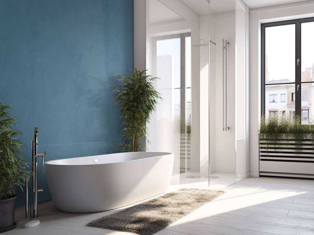 Hormigón azul pizarra