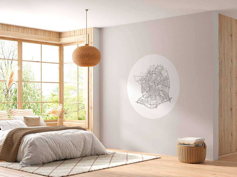 Mapa de Apeldoorn, blanco