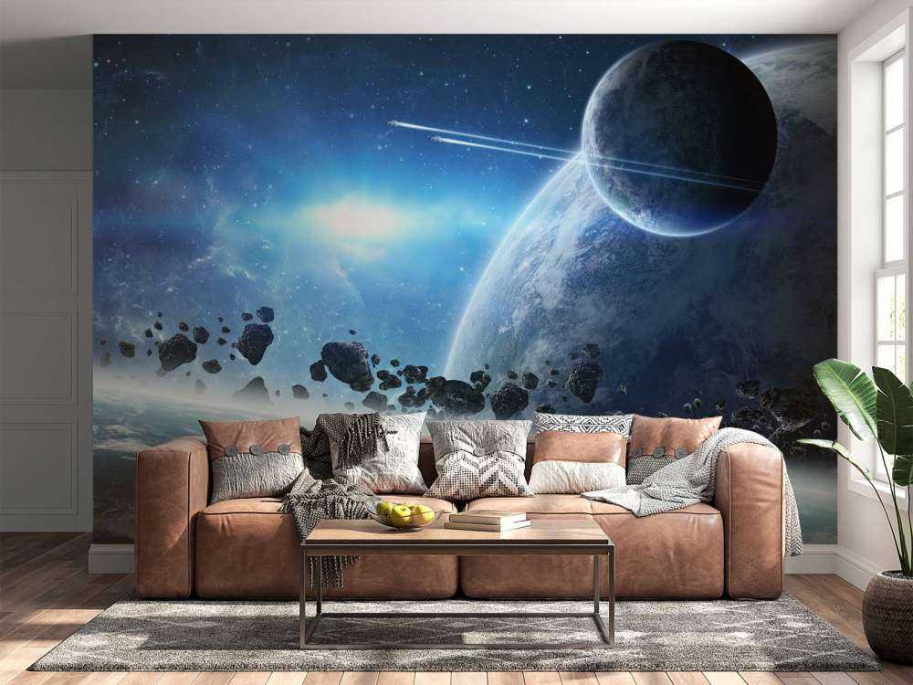 Amanecer en el espacio