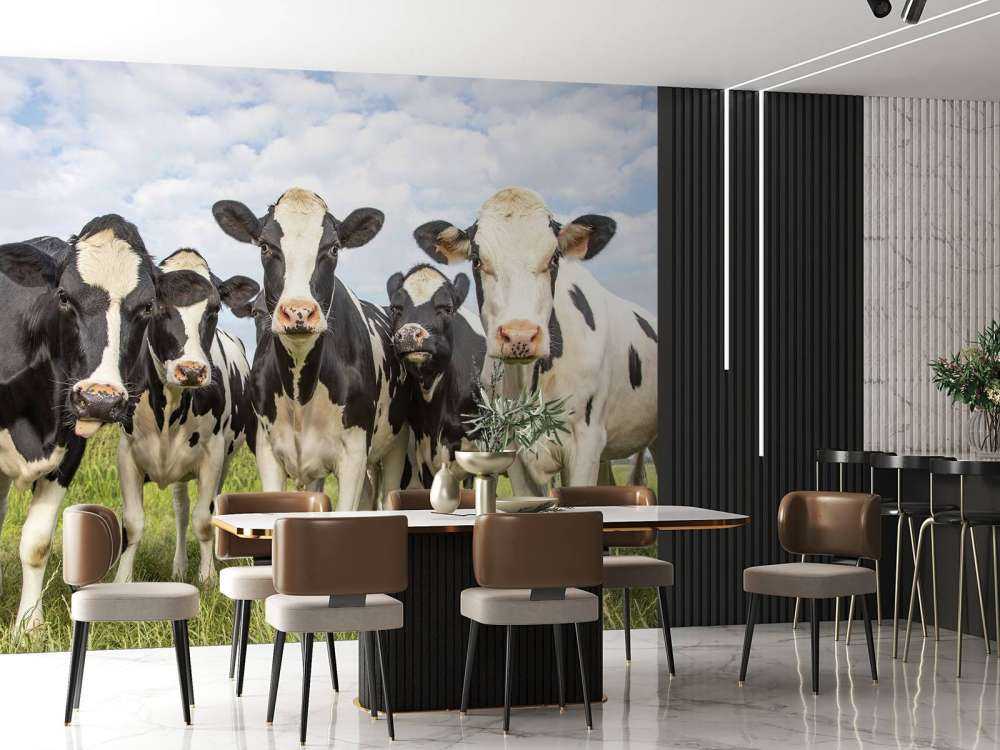 Rebaño con vacas