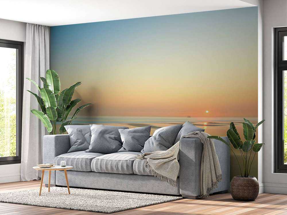 Puesta de sol en la playa
