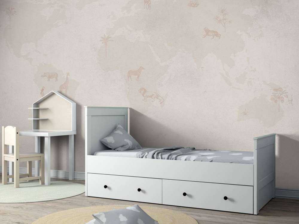Mapamundi sketch taupe