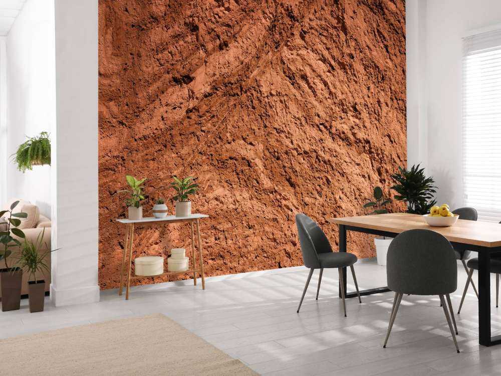 Estructura gruesa de terracota