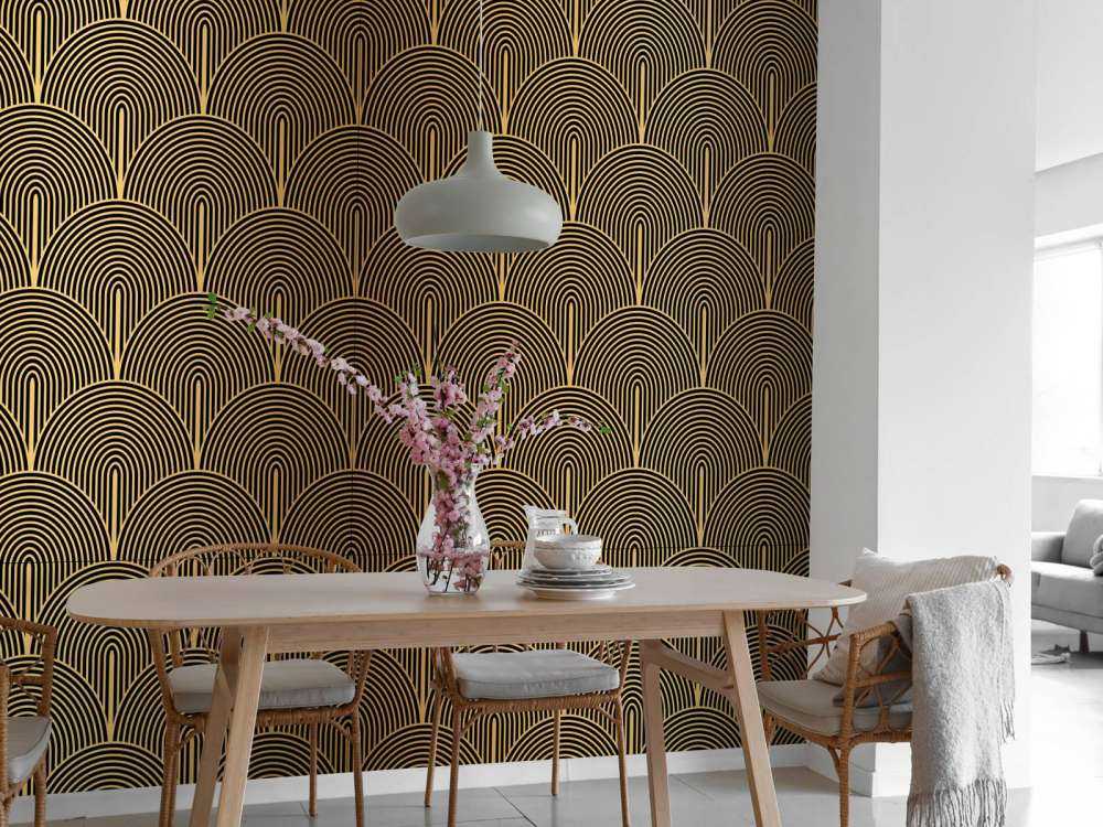 Papel pintado art déco