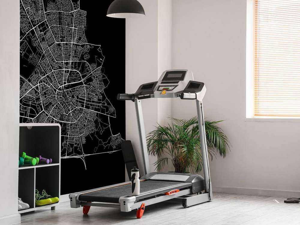 Mapa de Eindhoven, negro