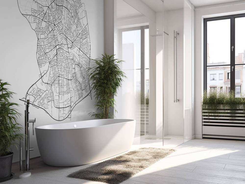 Mapa de Apeldoorn, blanco