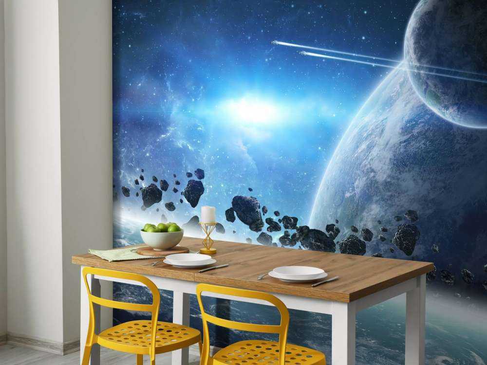 Amanecer en el espacio