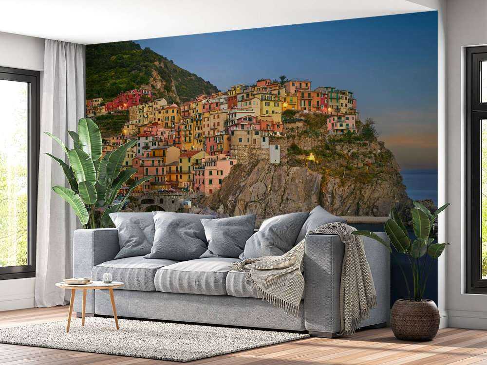 Casas de colores en Italia