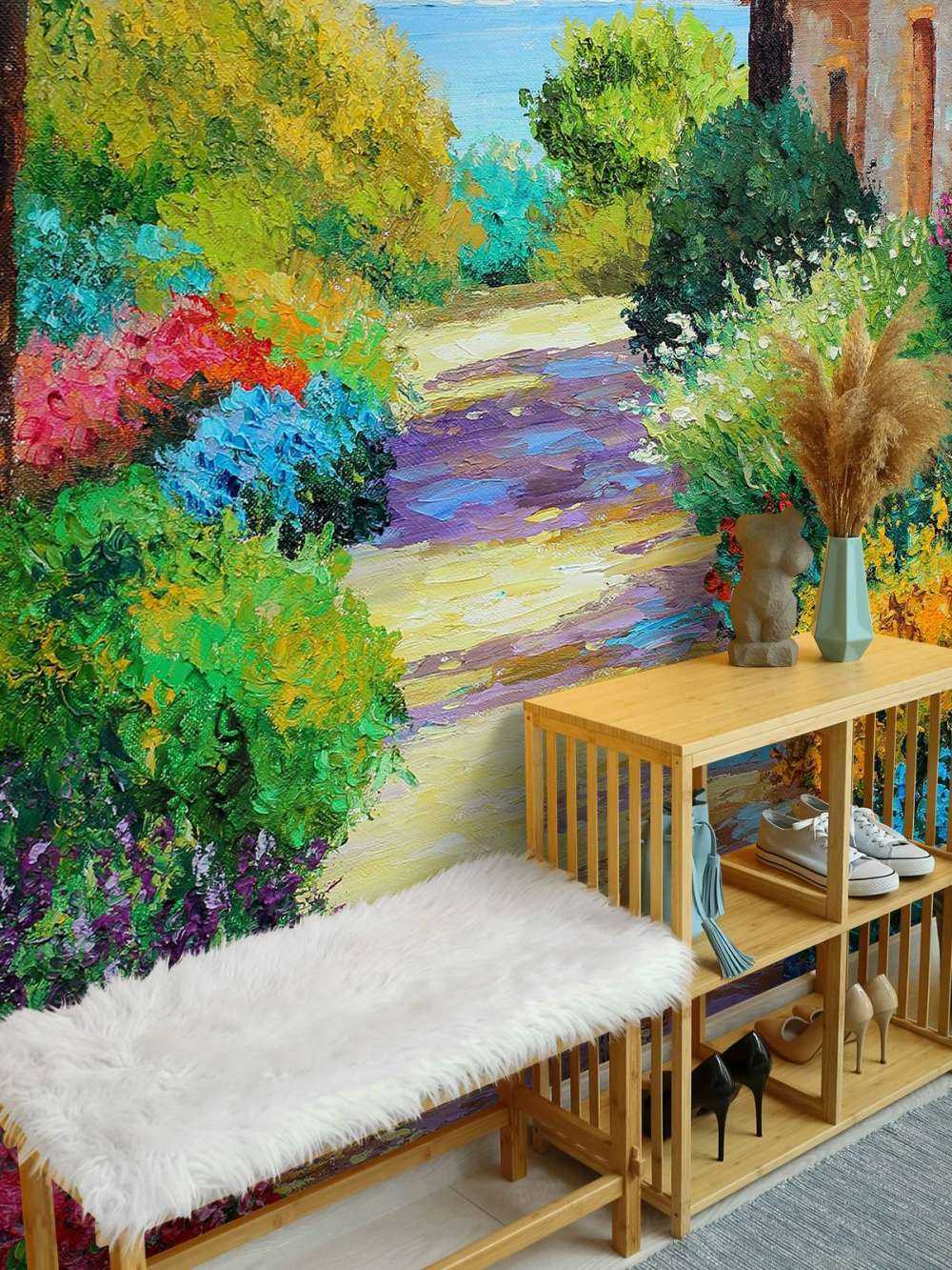 Colorful pathway