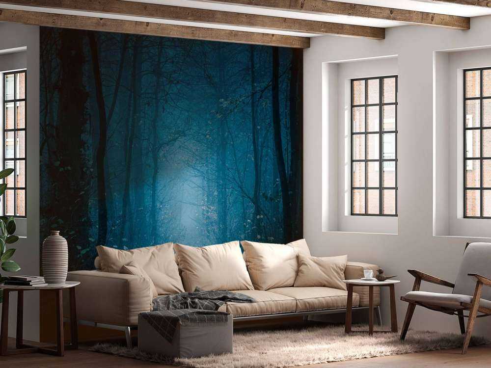 Sendero del bosque azul