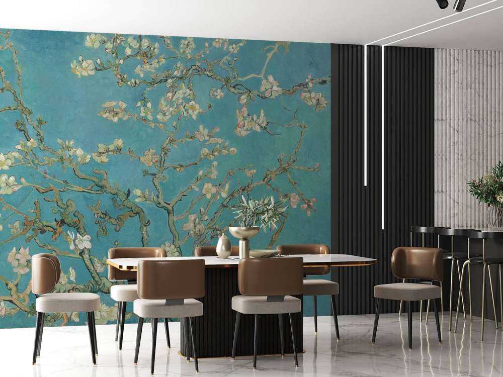 Almendro en flor pintado (Van Gogh)