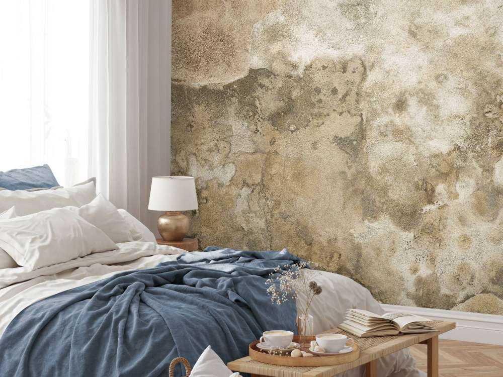 Muro de hormigón por capas