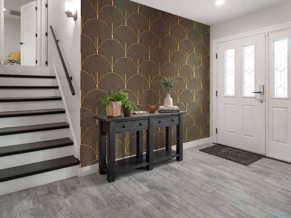 Papel pintado art déco