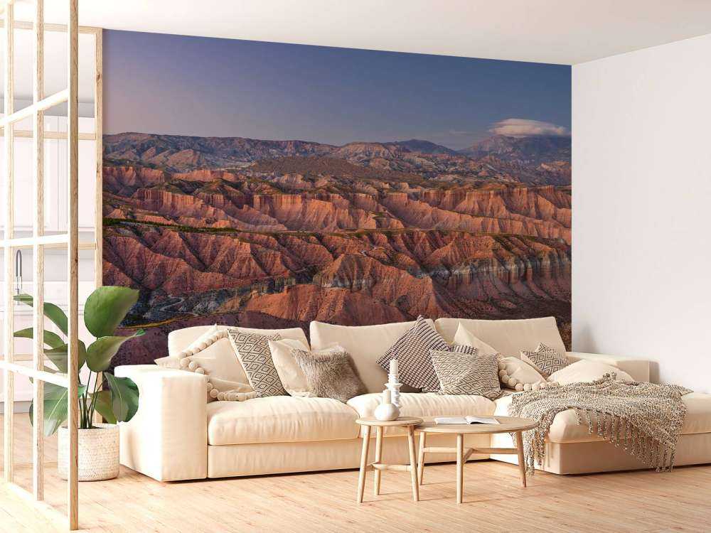 Montañas en el desierto