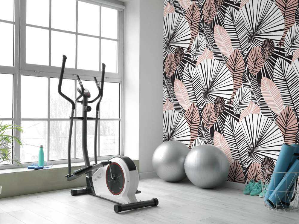 Elegante motivo floral