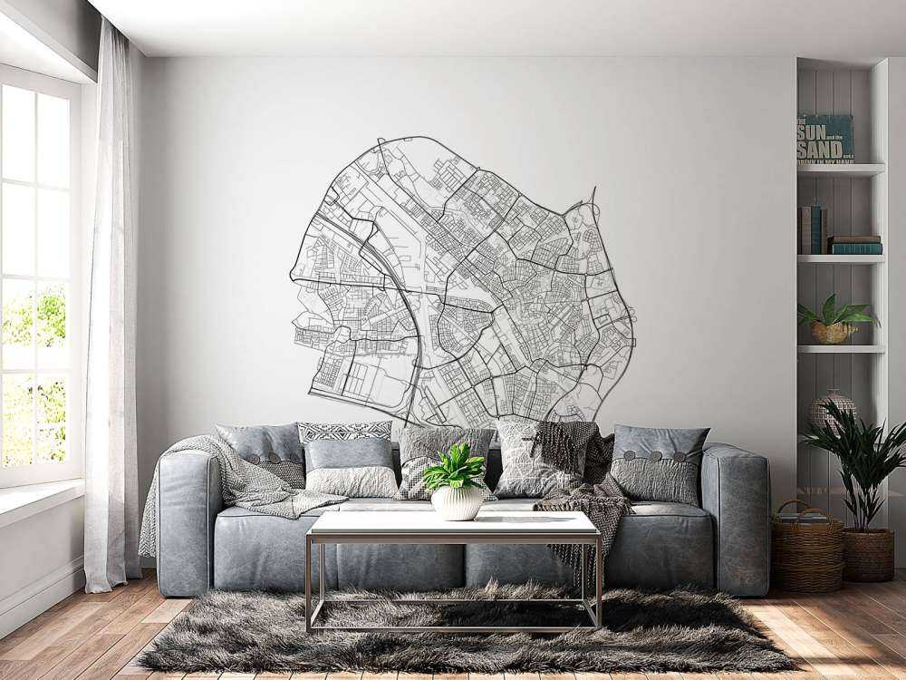 Mapa de Utrecht, blanco