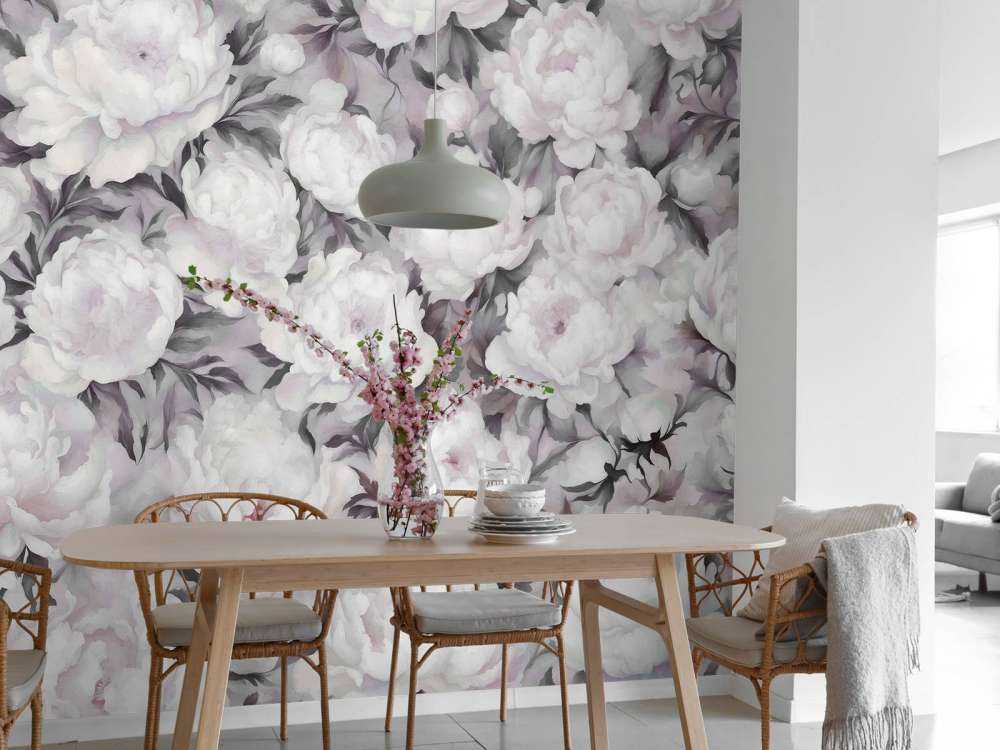 Pared Negra de Peonie