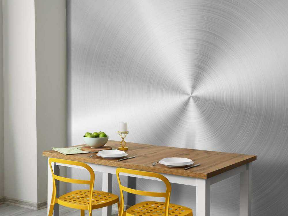 Textura metálica radial