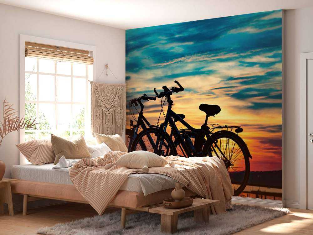 Ciclismo al atardecer