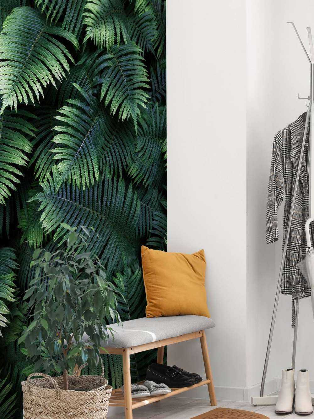 Hojas de palmera grandes