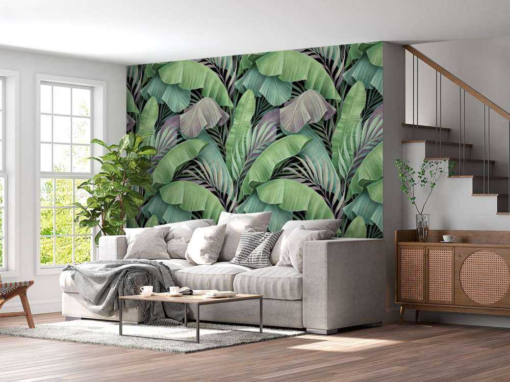 Hojas tropicales