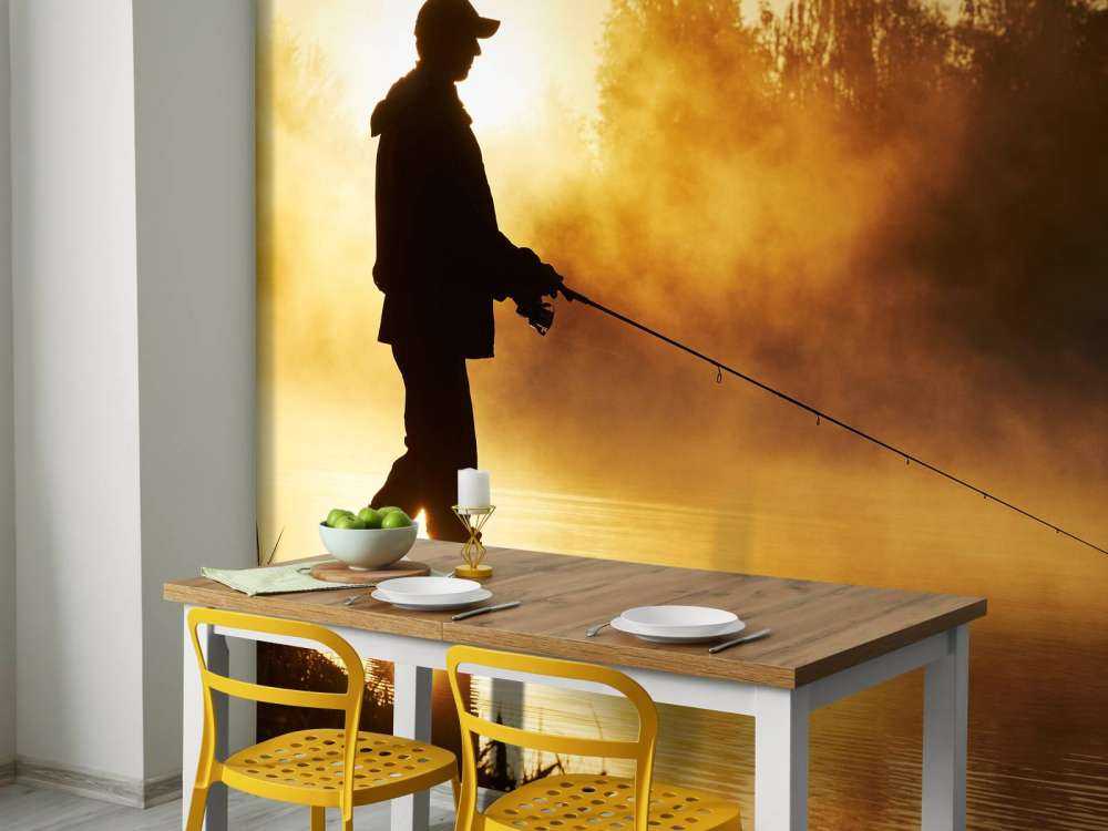 Pescador al amanecer