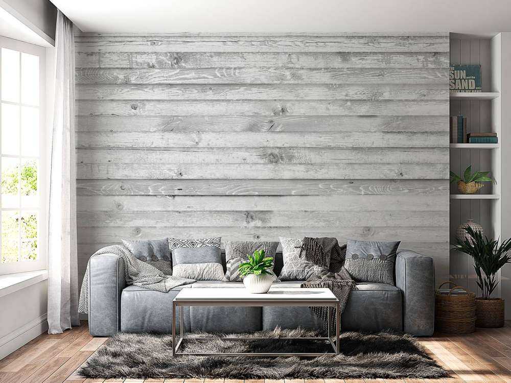 Madera blanca horizontal