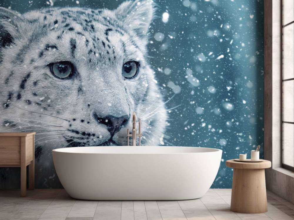 Leopardo de las nieves