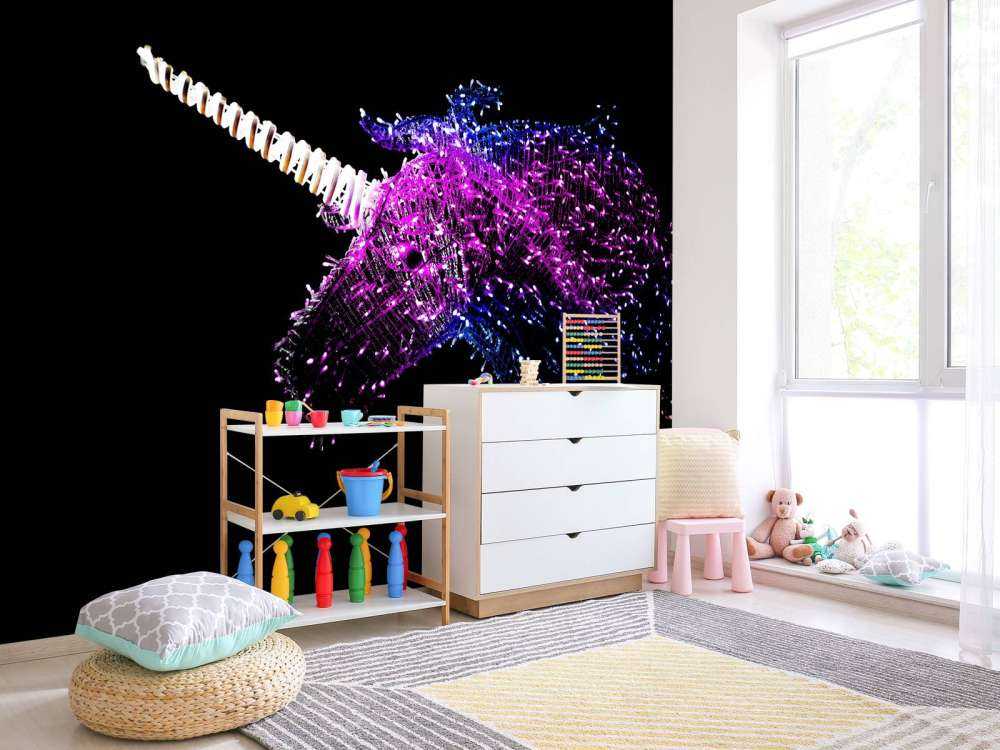 Unicornio luminoso