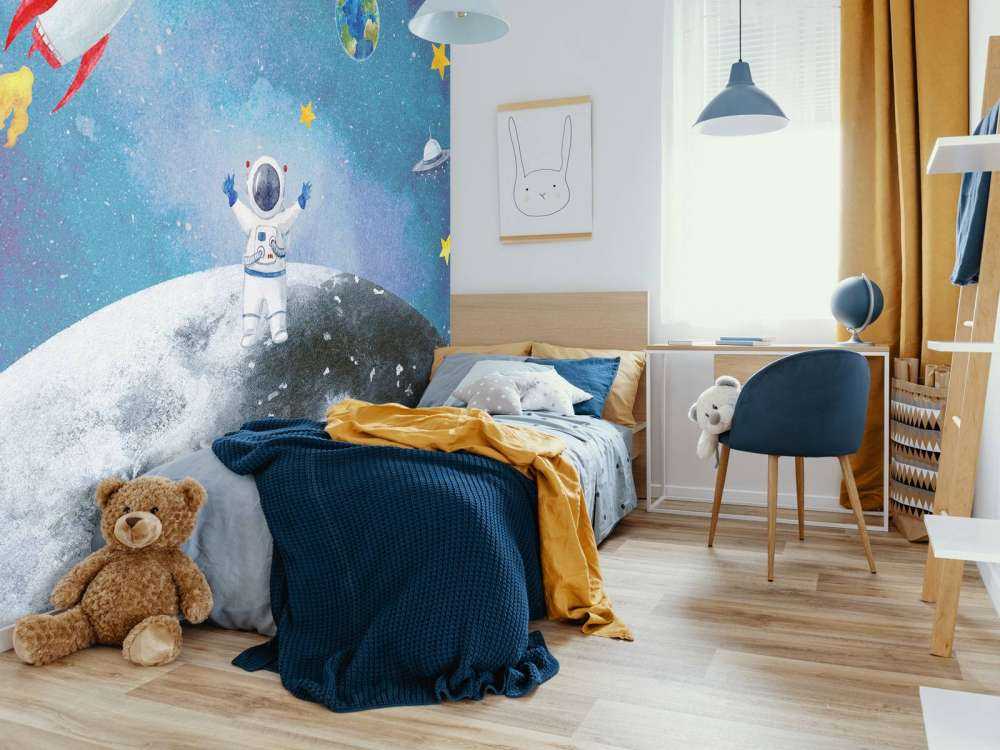 Astronauta en la Luna